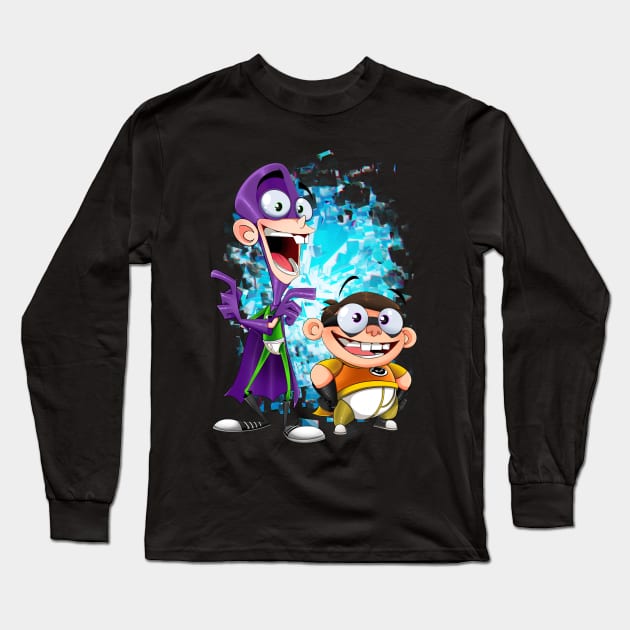 Fanboy & Chum Chum Long Sleeve T-Shirt by Digital Artist ME